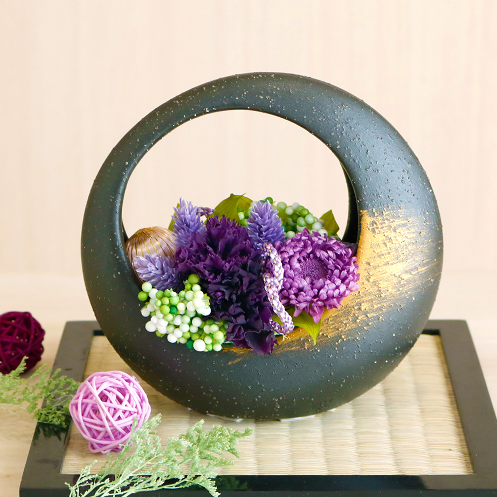 まどか(あおい) /プリザーブドフラワー