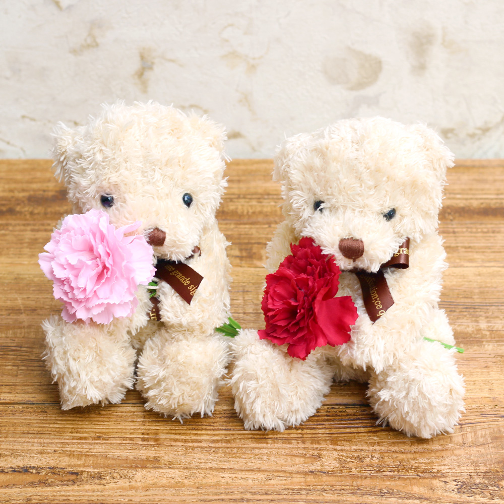 くまさんといっしょ(カーネーション) /アーティフィシャルフラワー