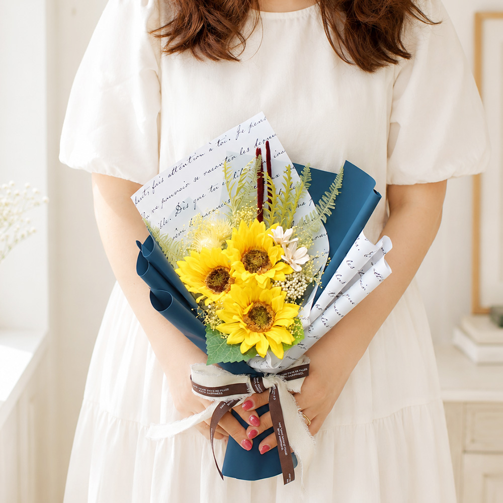 ヘリオス-ひまわりの花束-/アーティフィシャル＆ドライフラワー