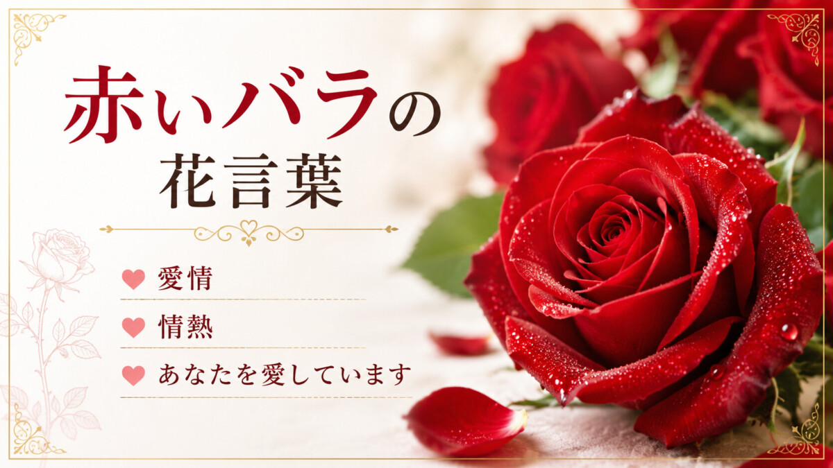 バラ の 花 言葉