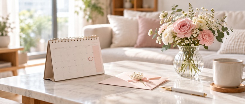 結婚記念日を忘れた後の謝罪を考えるメッセージカード